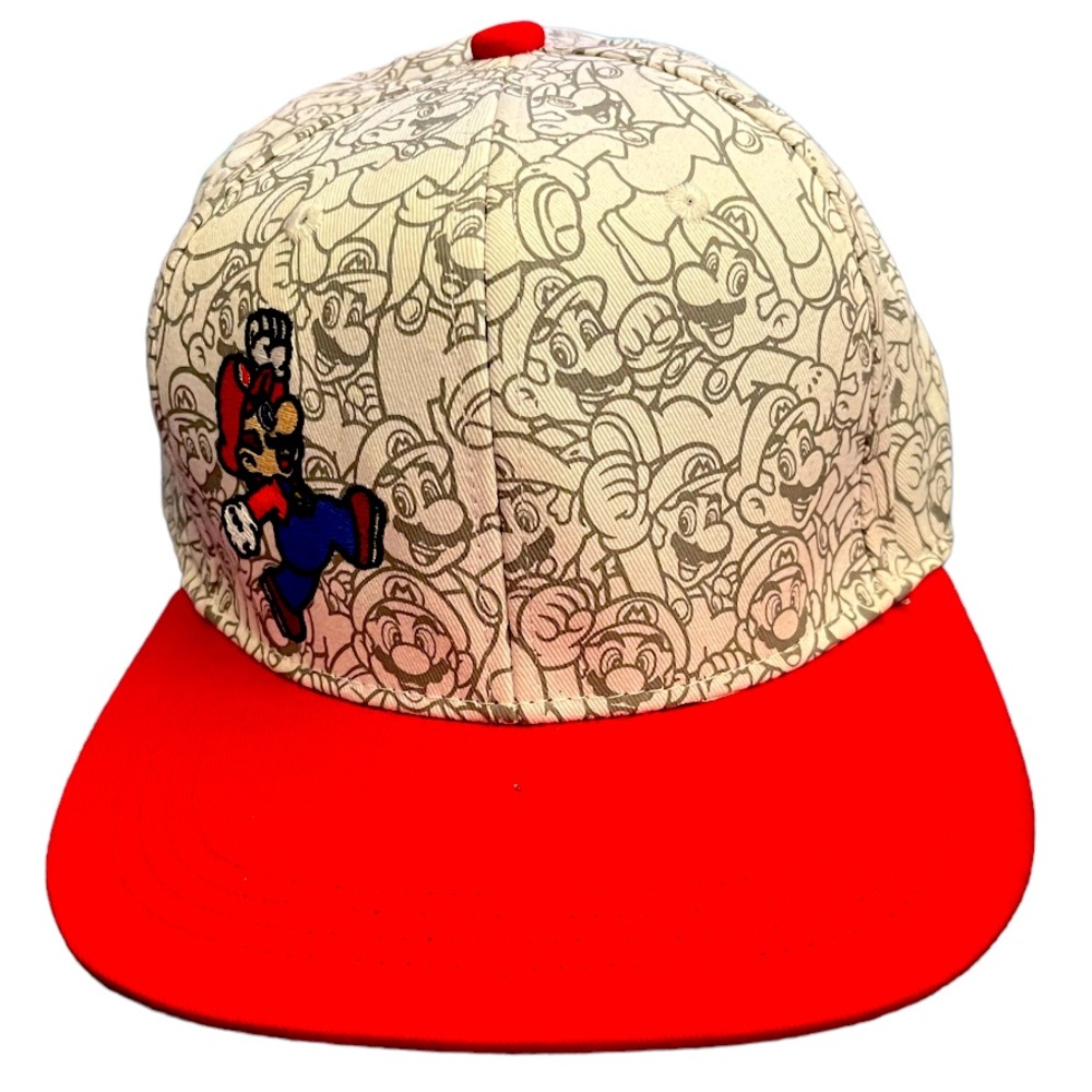 Super Mario baseball cap lol
